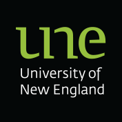 University of New England (UNE) logo